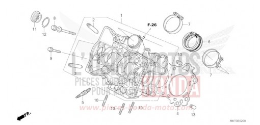 CYLINDER HEAD ADV750M de 2021